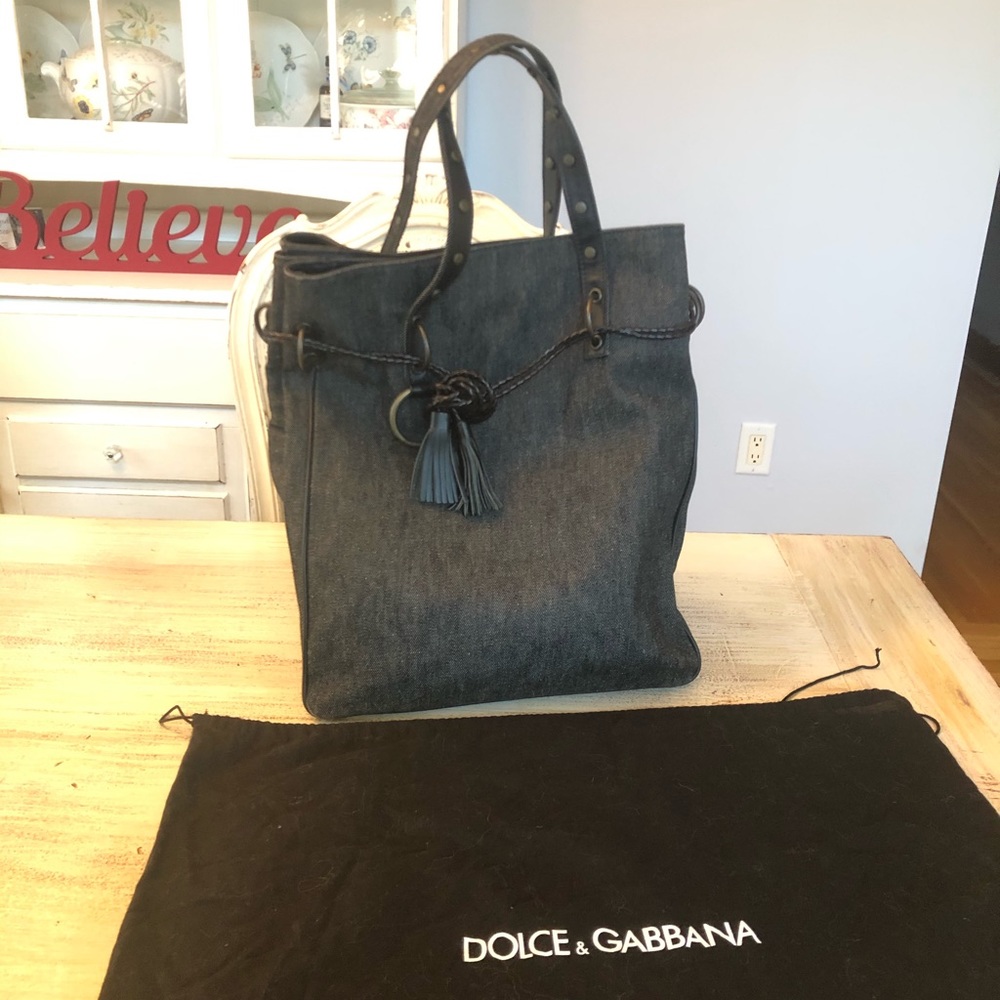 Dolce & Gabbana Denim Tote